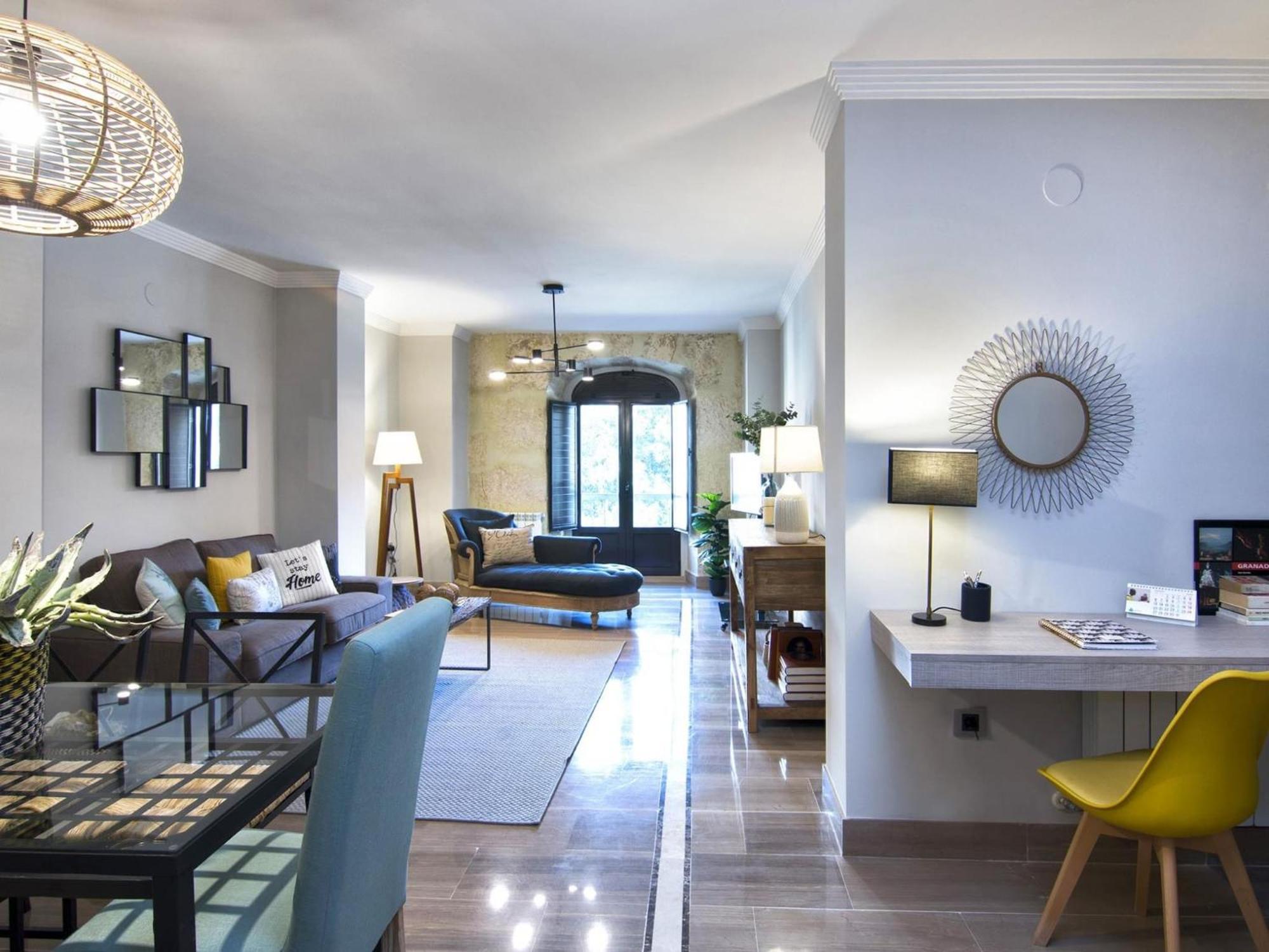 Elegant Town Hall Apartment With Views Granada Exteriér fotografie