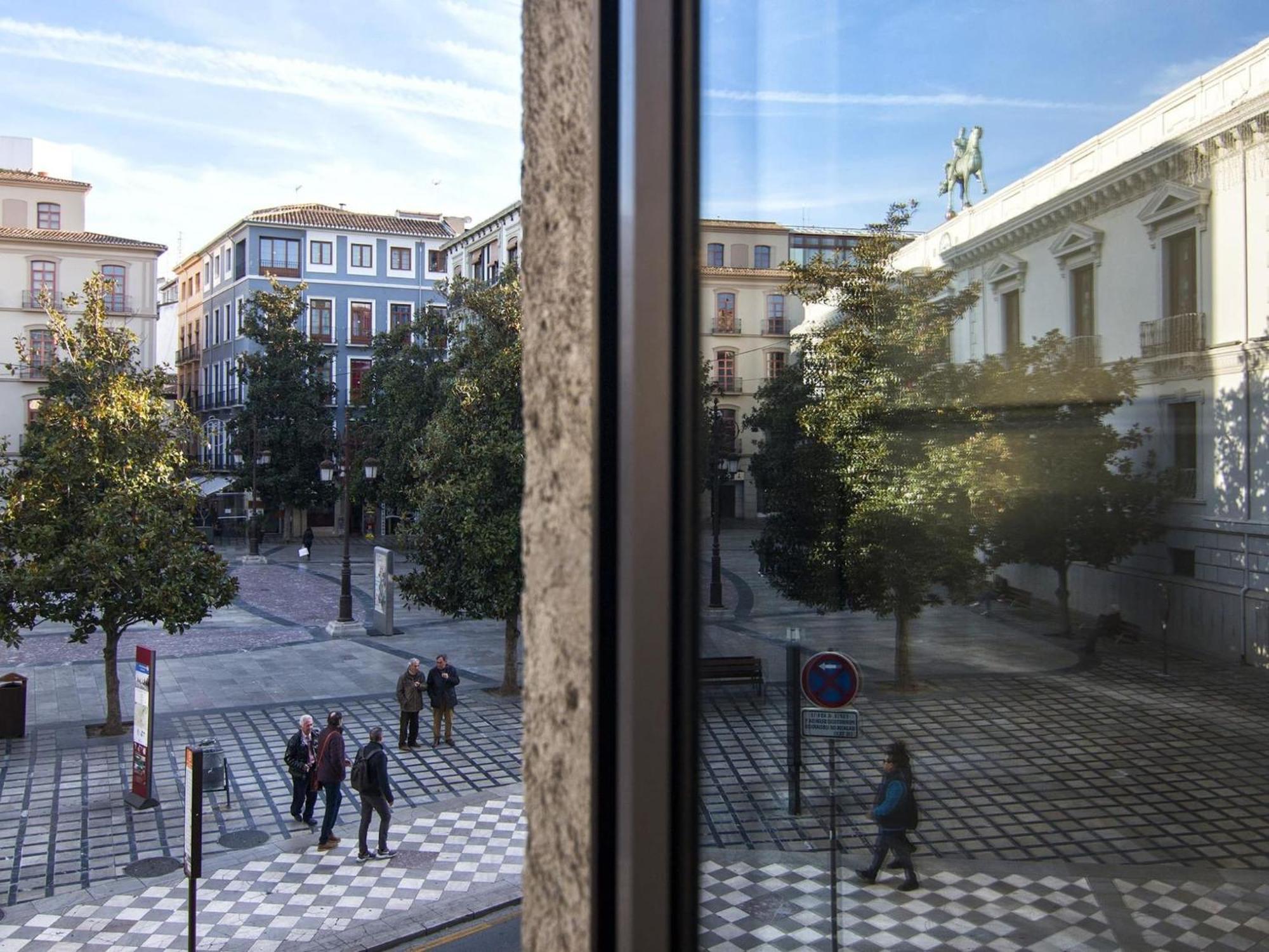 Elegant Town Hall Apartment With Views Granada Exteriér fotografie