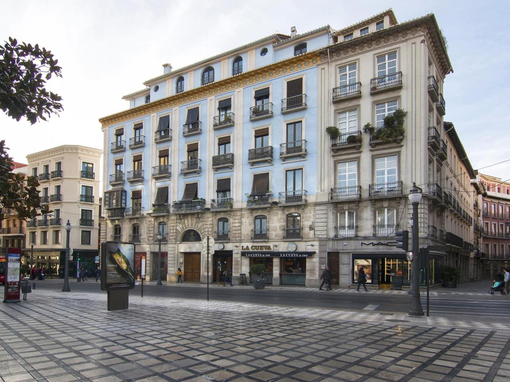 Elegant Town Hall Apartment With Views Granada Exteriér fotografie